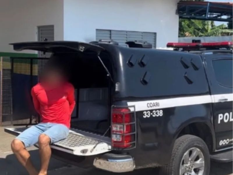 Suspeito de tentar matar idoso a facadas é preso no AM