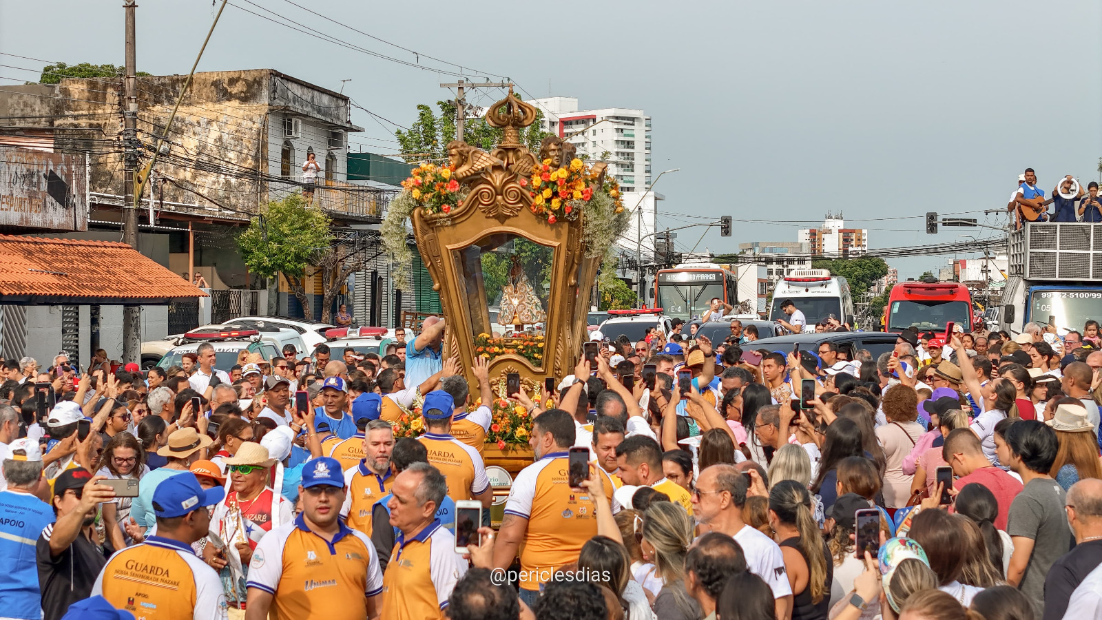 Confira as mudanças no trânsito durante o Círio de Nazaré em Manaus