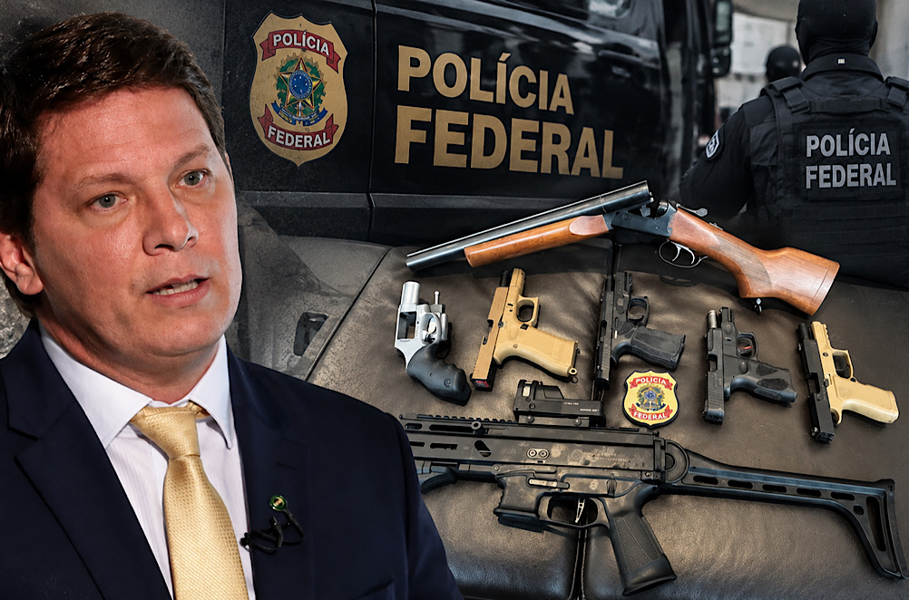 PF apreende sete armas de Mário Frias em operação que investiga desvios para filme de Bolsonaro