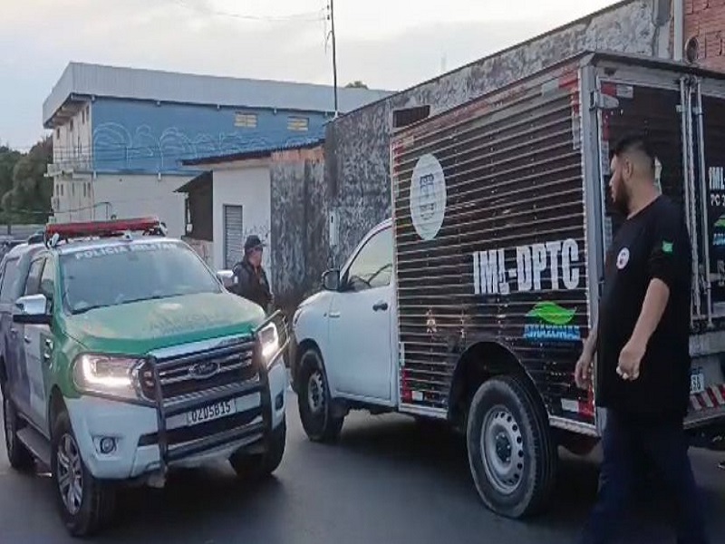 Suspeito de assalto é perseguido e morto a tiros em Manaus