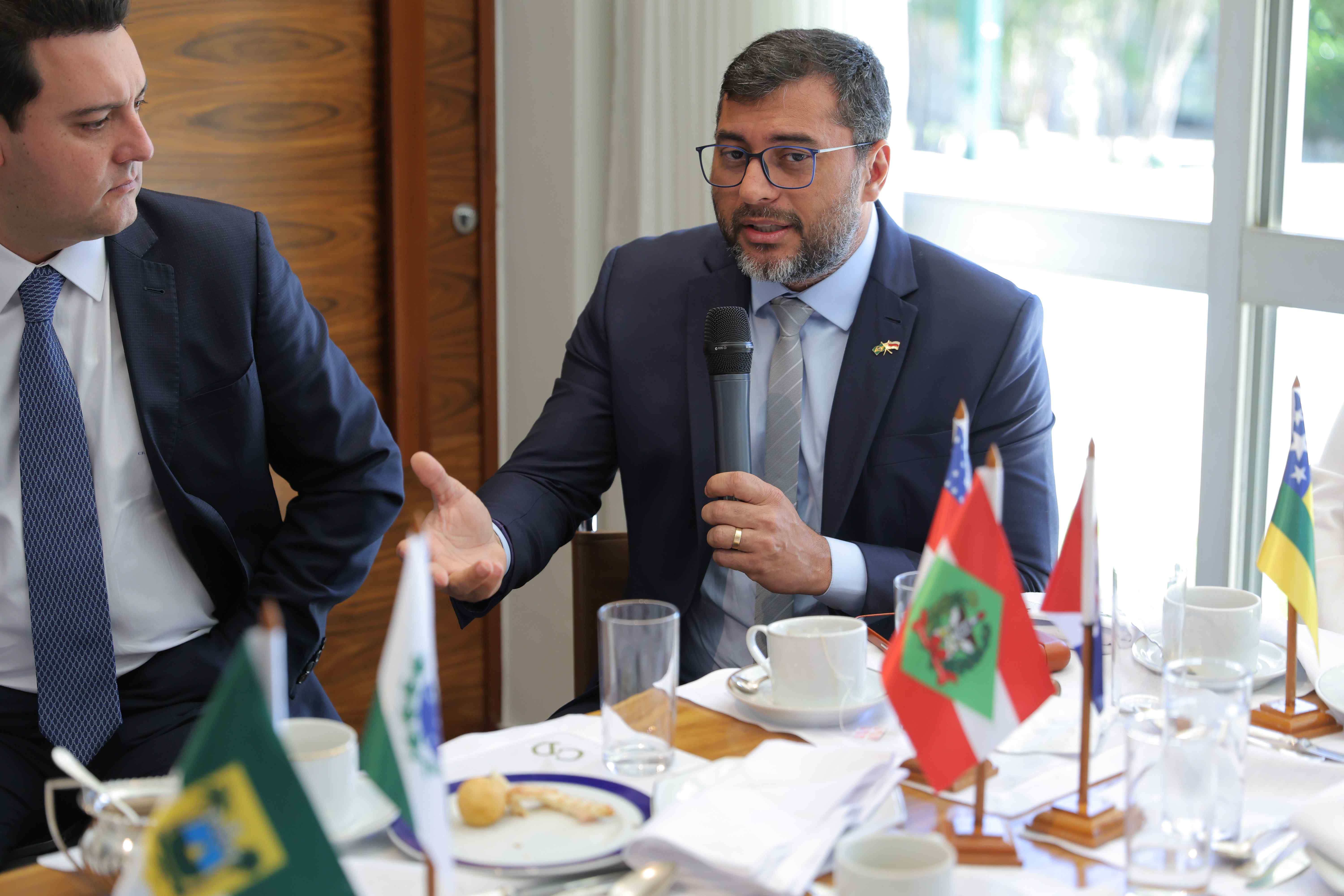 Wilson Lima defende ZFM em reunião com presidente da Câmara dos Deputados