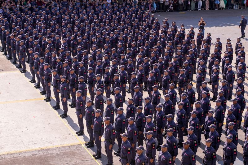 PMAM incorpora 502 novos soldados ao efetivo nesta segunda-feira