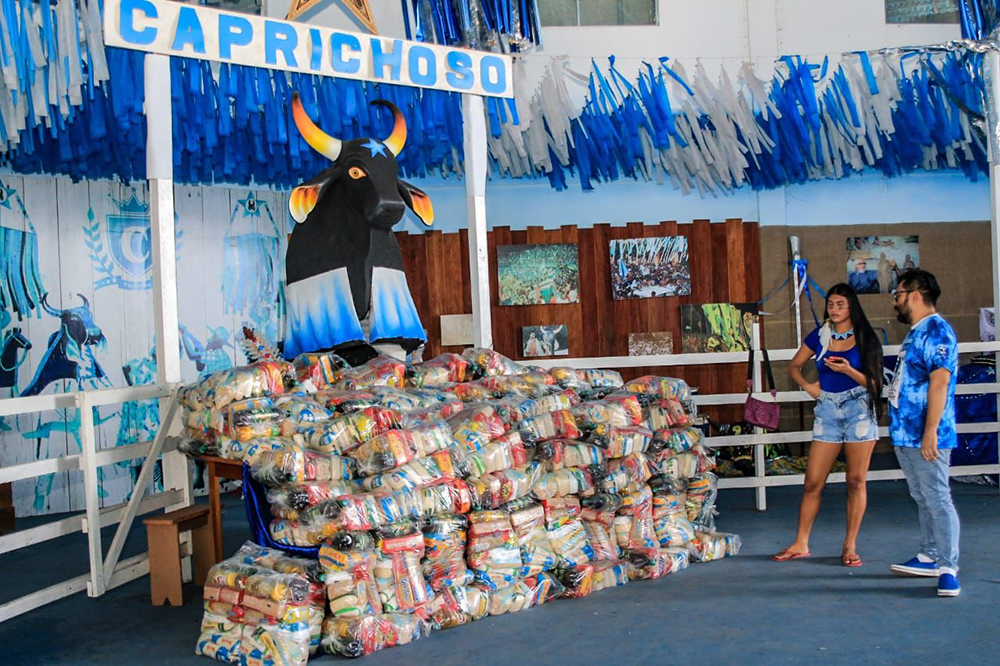 Caprichoso realiza campanha ‘Uma Ponte Solidária’ para ajudar famílias atingidas pela vazante