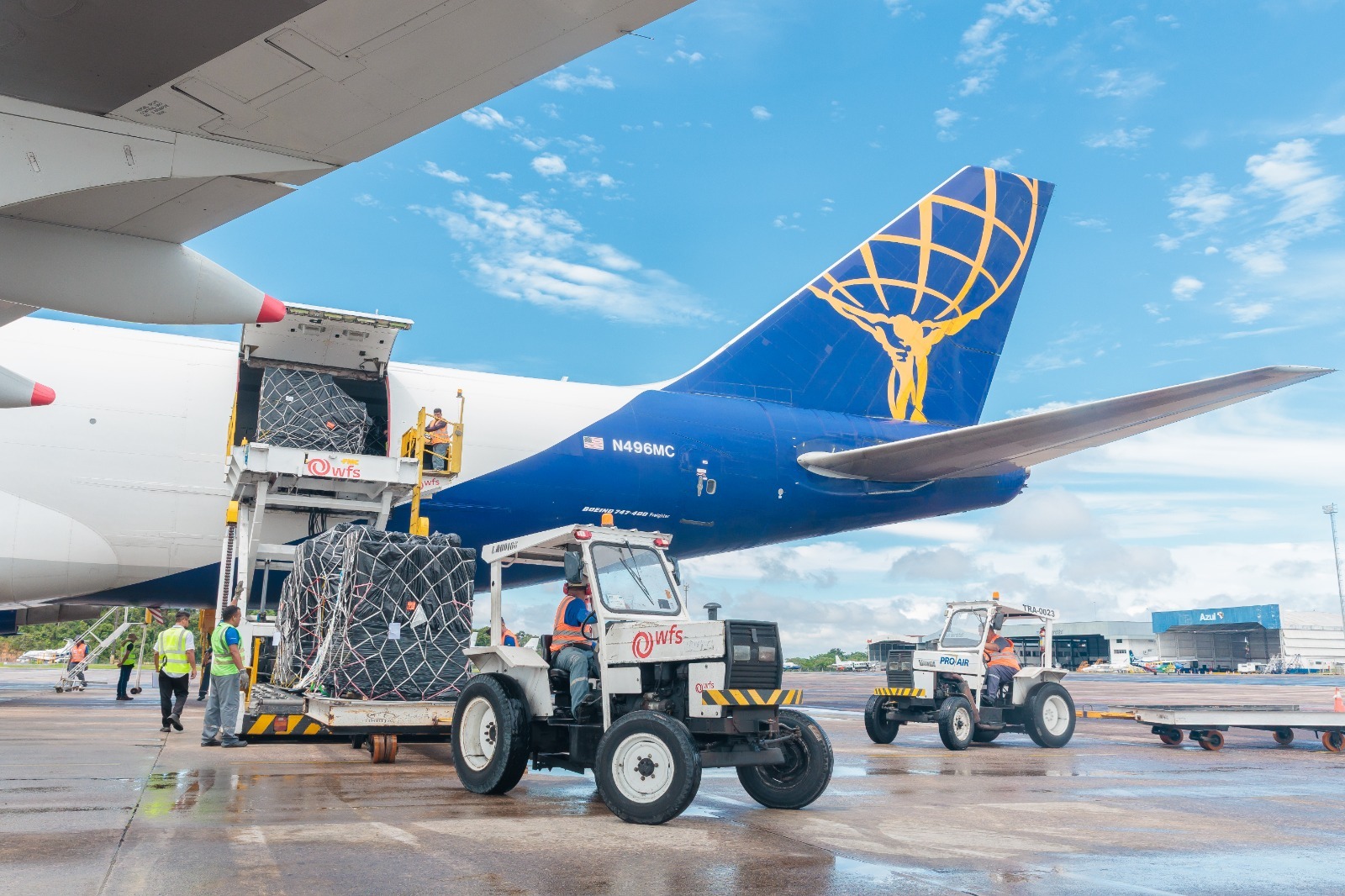 Manaus Airport Cargo registra recorde de movimentação em julho com 11,6 mil toneladas