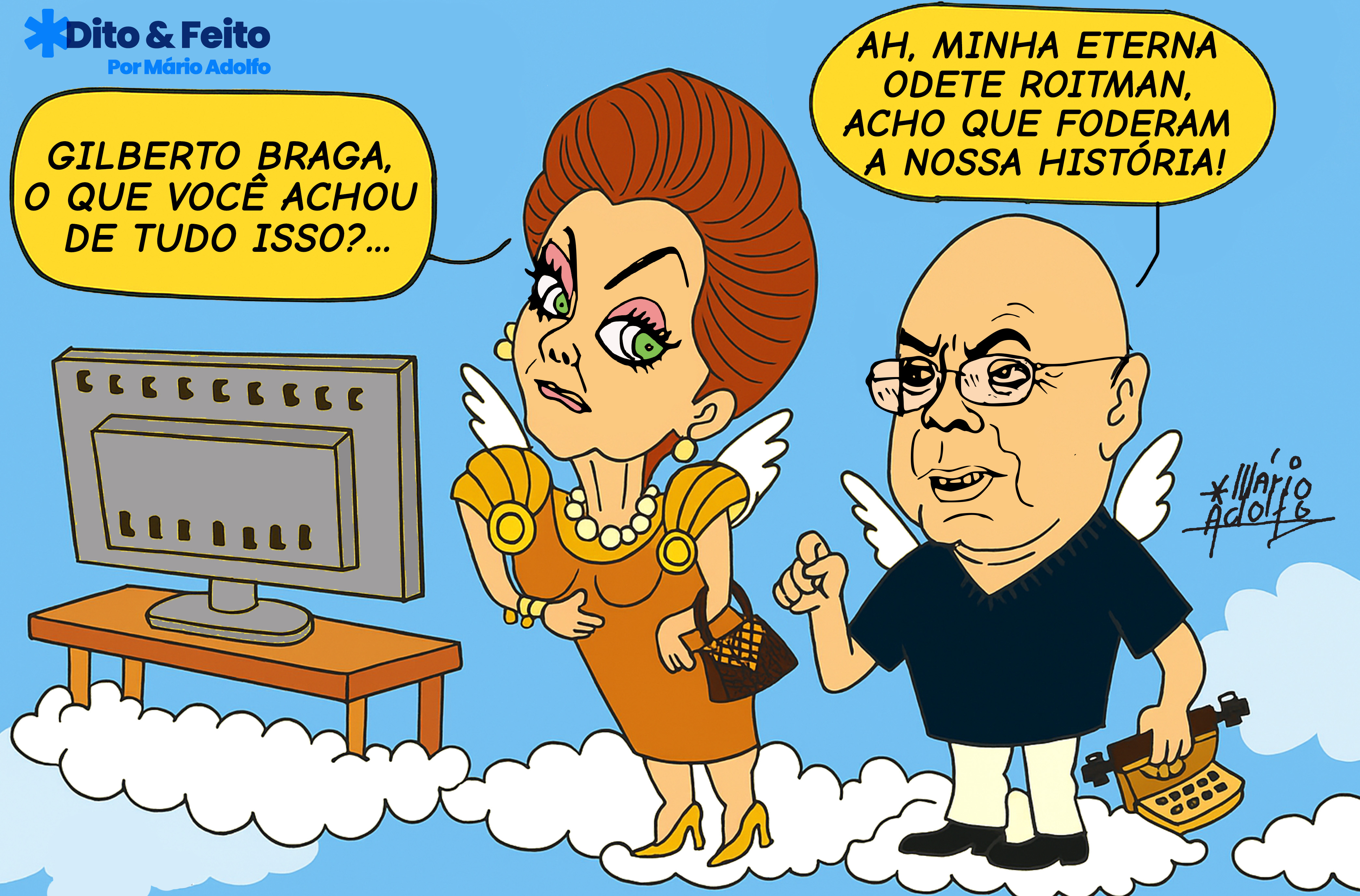 Dito & Feito: FINAL DE VALE TUDO NÃO VALEU NADA — Quem matou a novela de  Gilberto Braga?