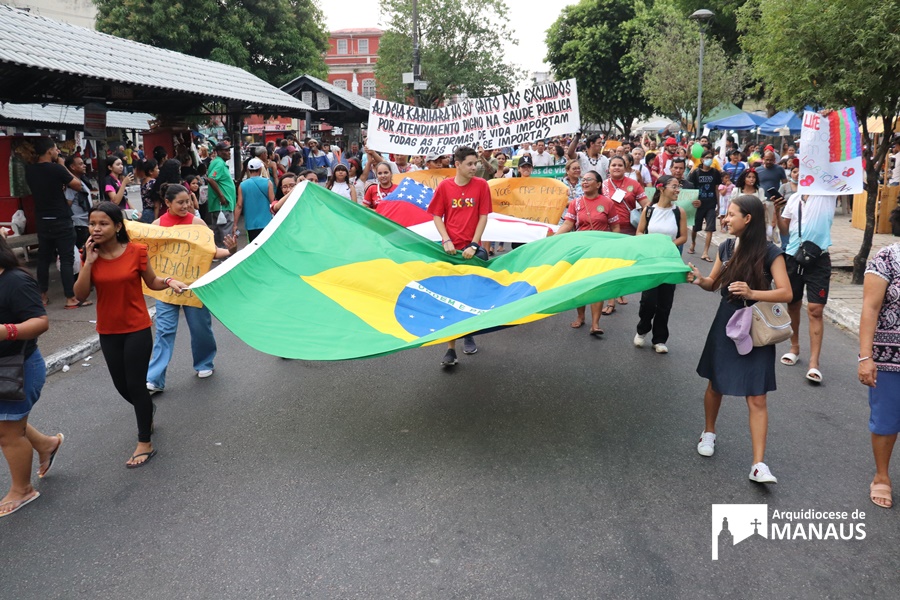 Grito dos Excluídos reúne movimentos sociais neste domingo em Manaus