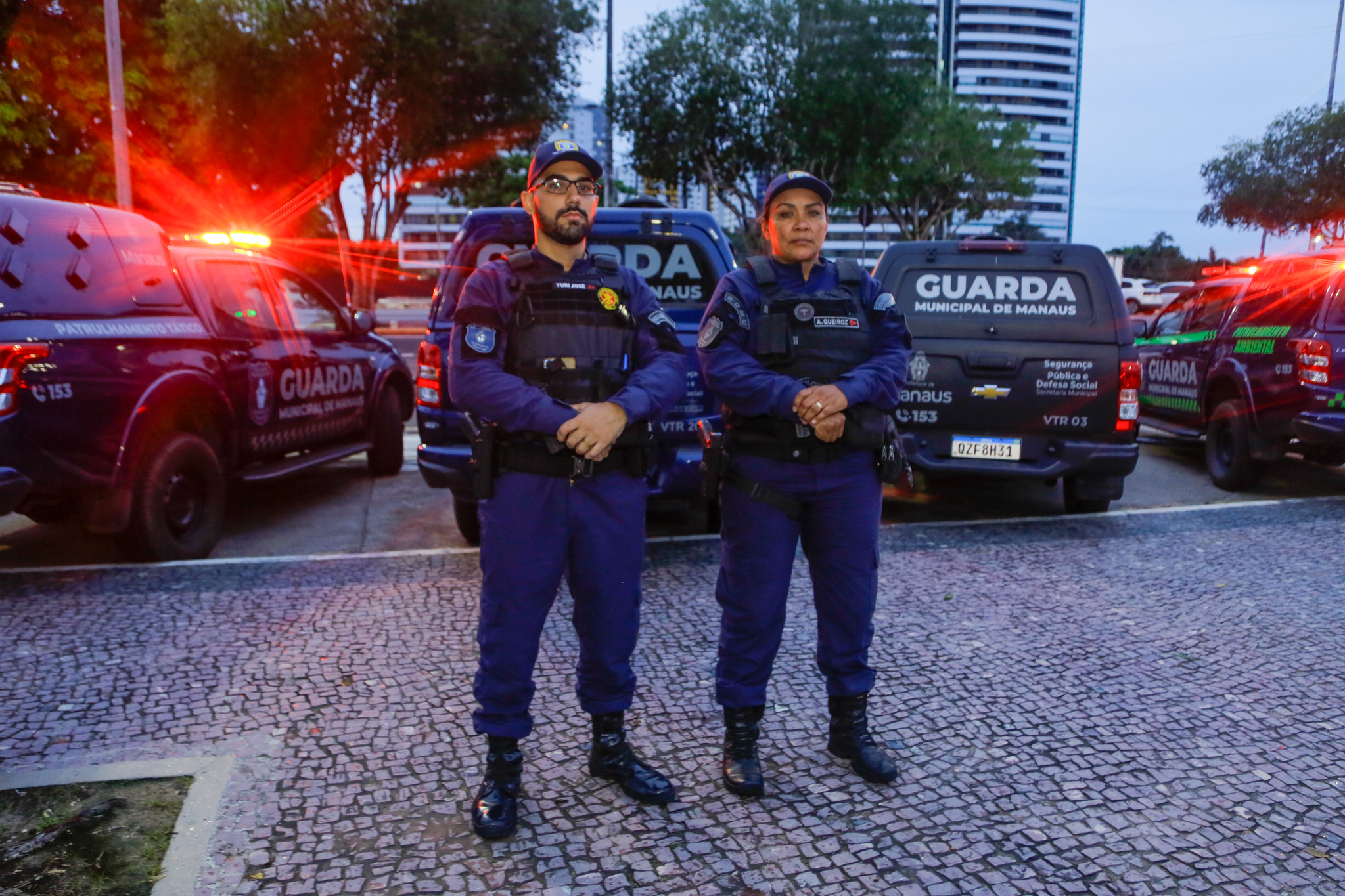 Guarda municipal prende dois indivíduos nas zonas Oeste e Sul de Manaus