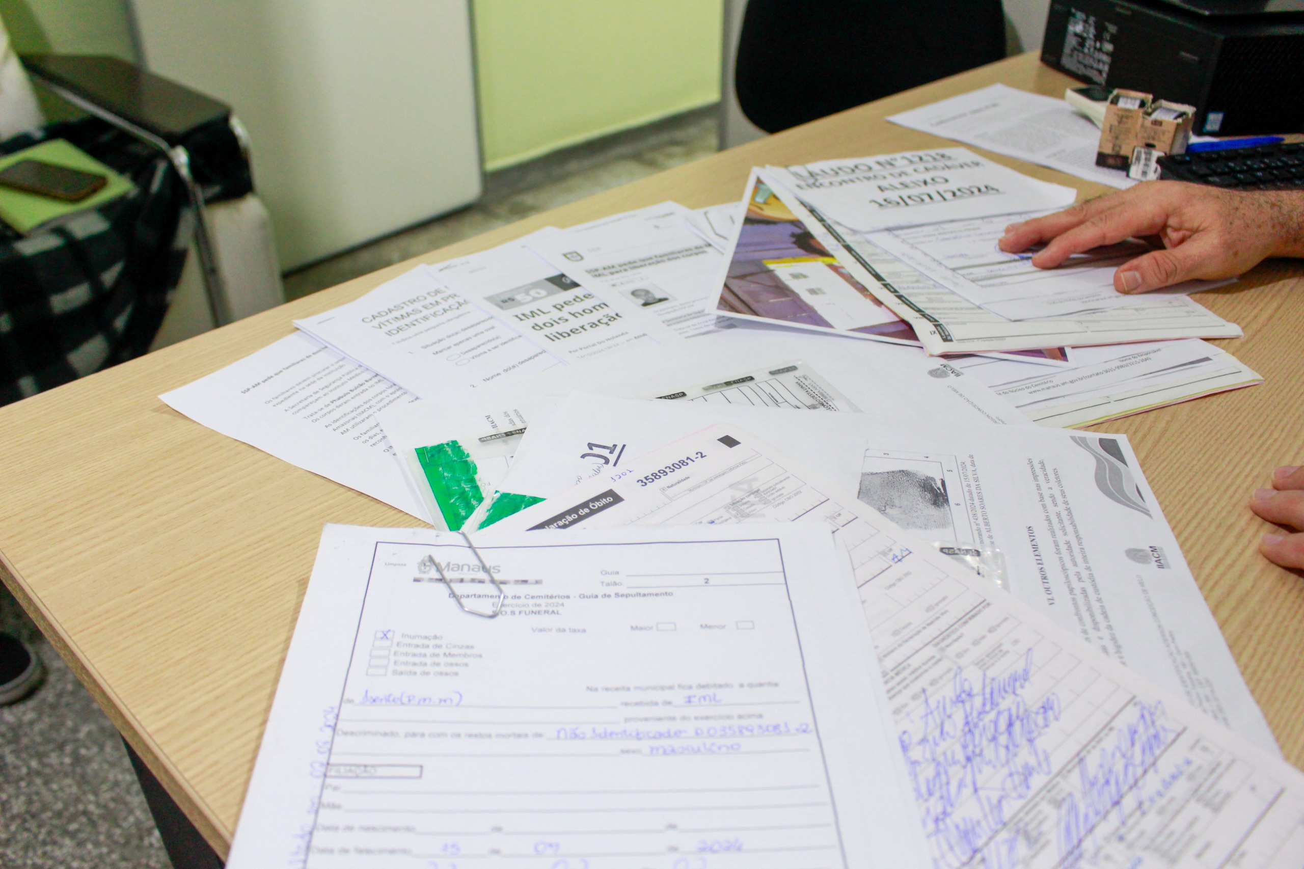 Em 12 meses, IML realizou 150 sepultamentos de mortos sem identificação em Manaus