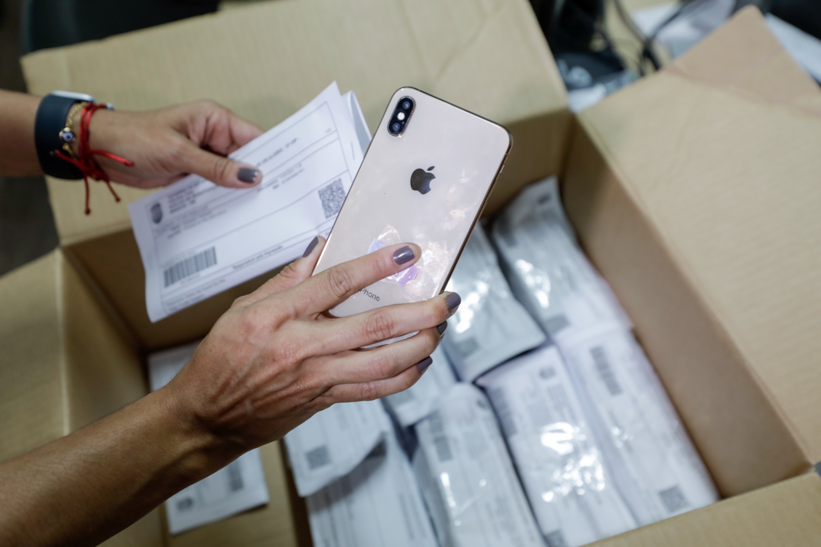 Mais de 800 celulares recuperados aguardam pelos donos para devolução em Manaus