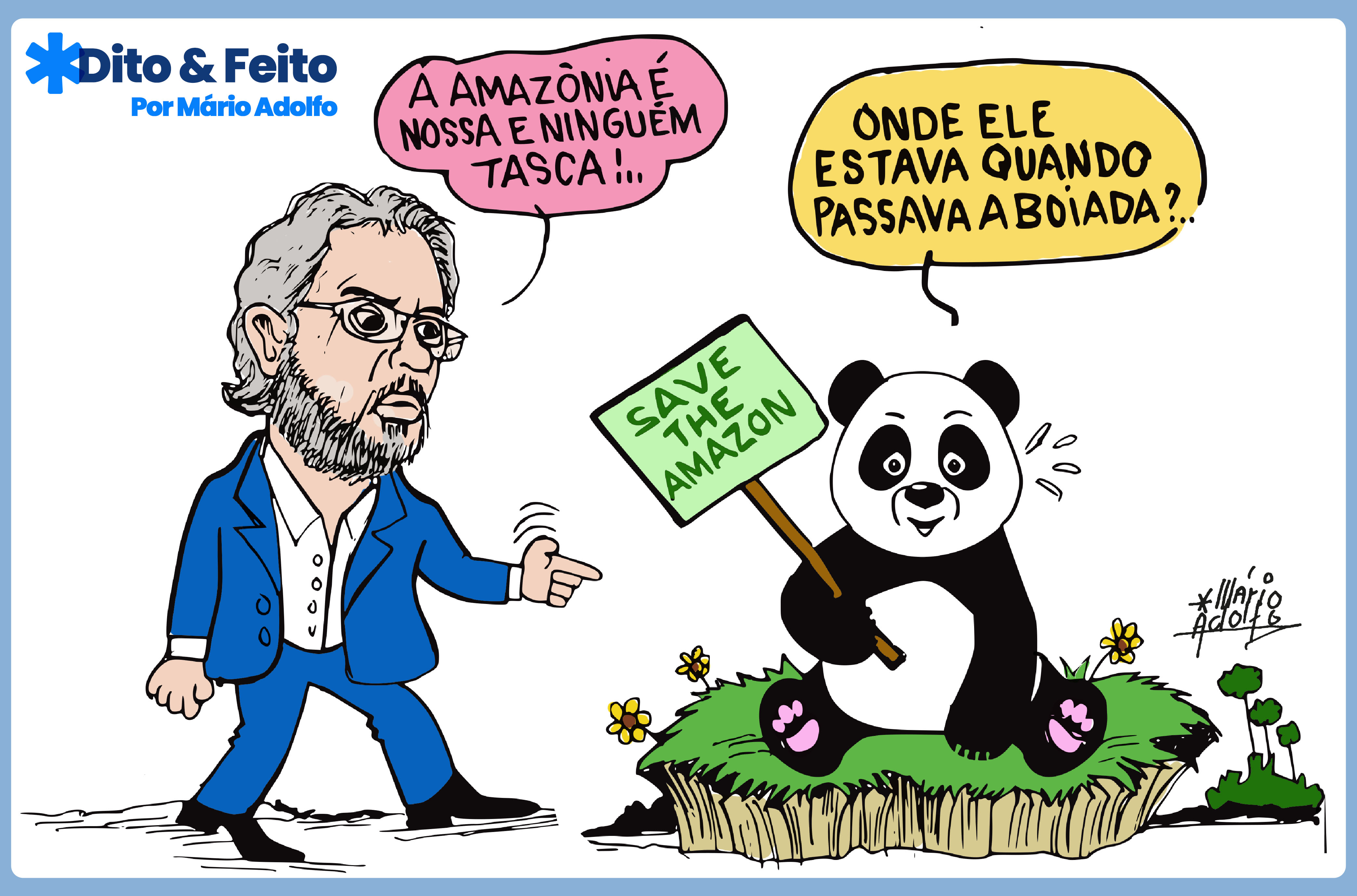 Dito & Feito: Plínio Valério segue com discurso de ódio contra as ONGs