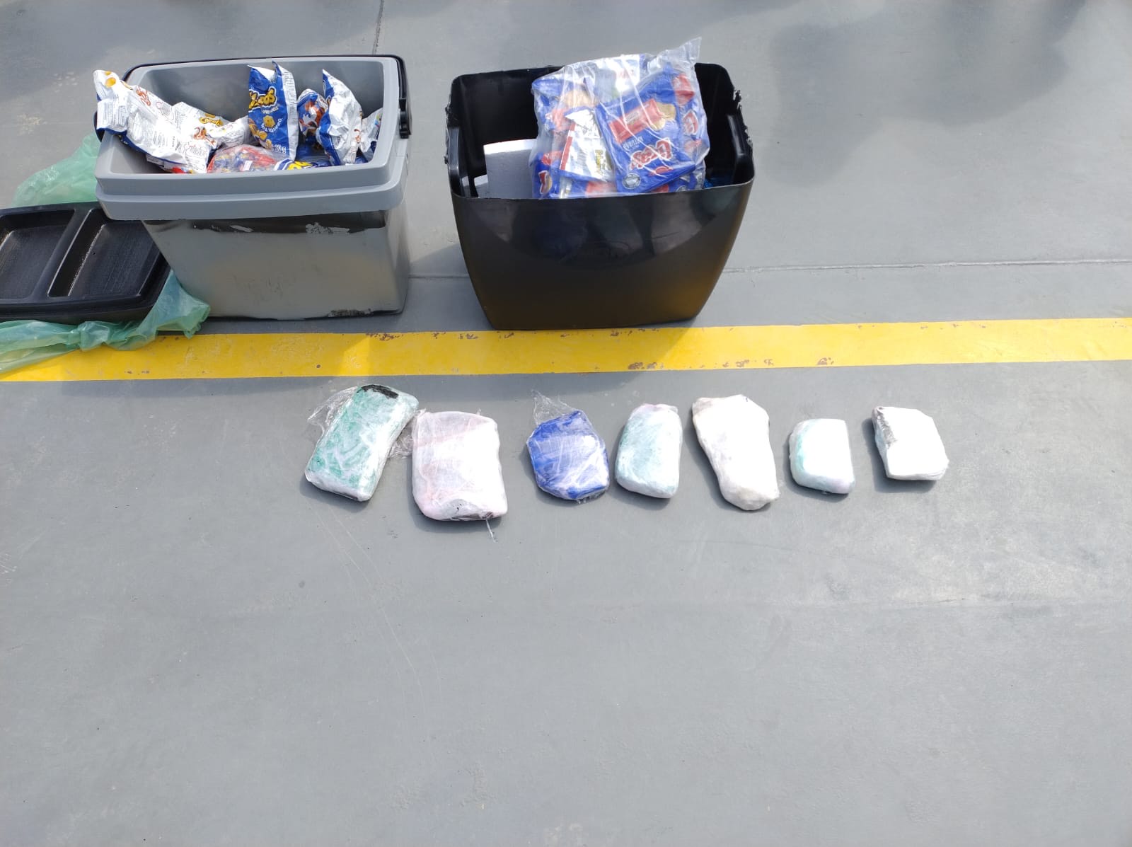 Polícia apreende droga avaliada em R$225 mil escondida em caixa térmica