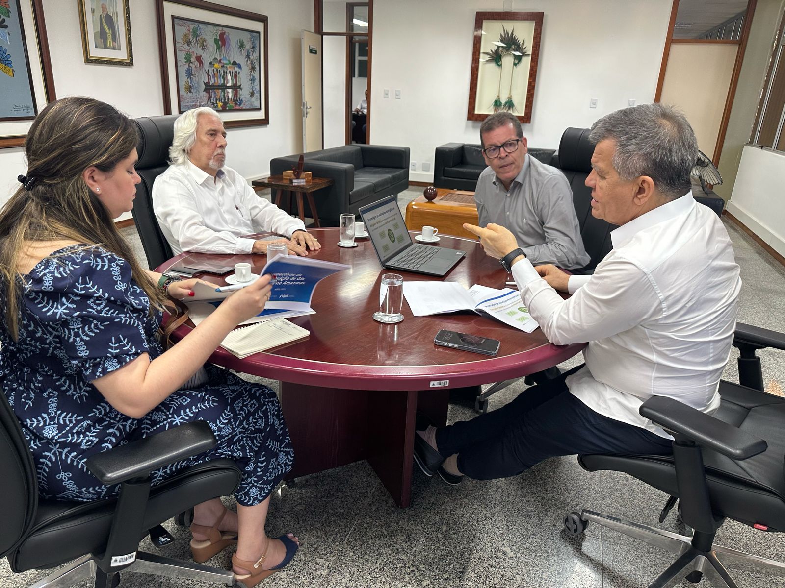 Cigás e Suframa debatem desenvolvimento econômico e energético na região