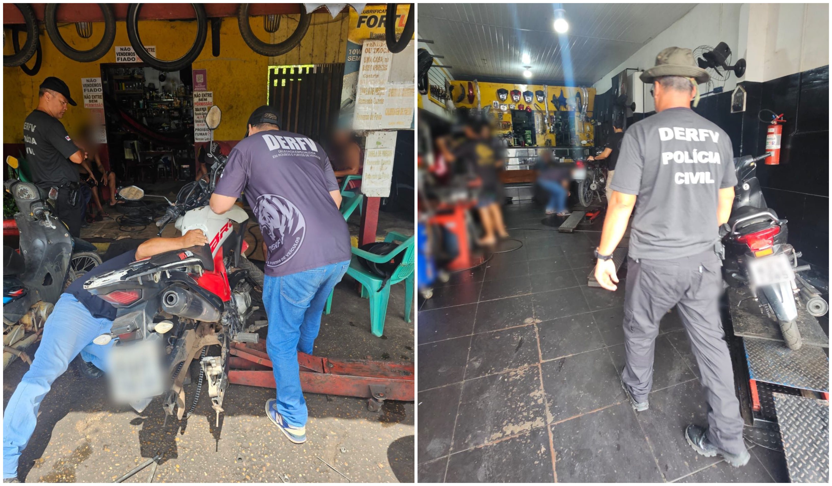 PC-AM apreende 19 motocicletas adulteradas em Manacapuru