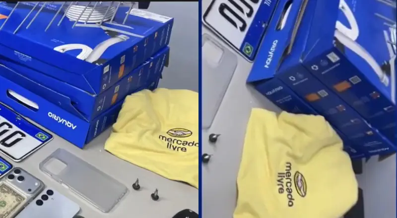 Falsos entregadores do Mercado Livre são presos por estelionato em Manaus