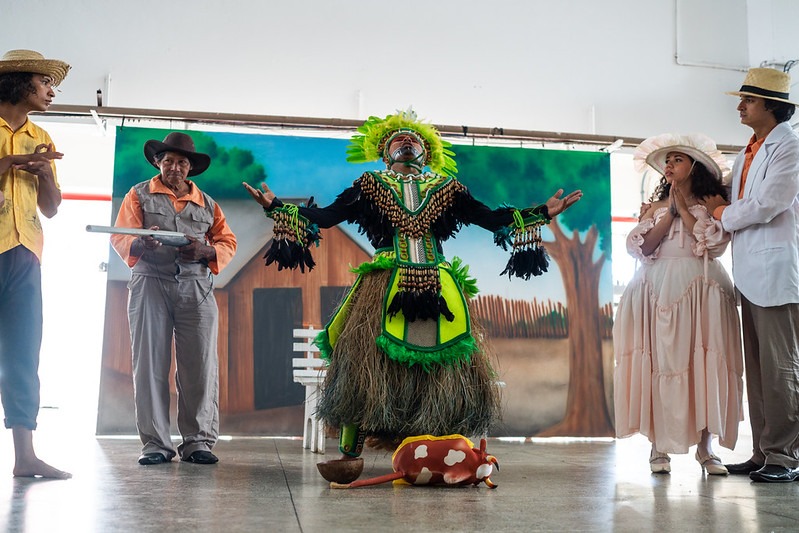 Bumbódromo recebeu mais de 1 mil visitantes durante Circuito da Cultura
