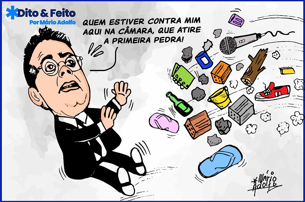 Dito & Feito: É PAU PURO! – Sessão da Câmara de Manaus dispara chumbo grosso contra o prefeito David Almeida