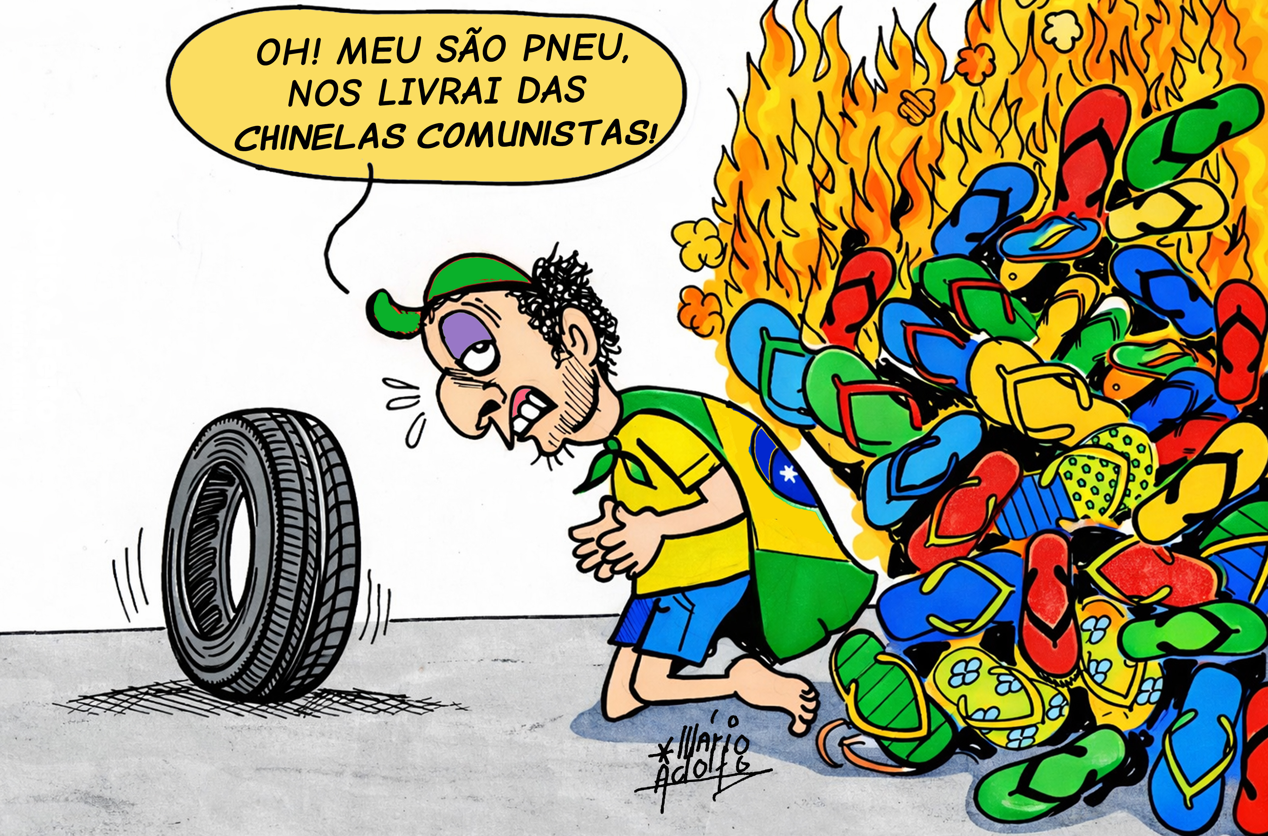 Dito & Feito: DESCALÇO OU DE HAVAIANA - Entre em 2026 de sola e com os dois pés!