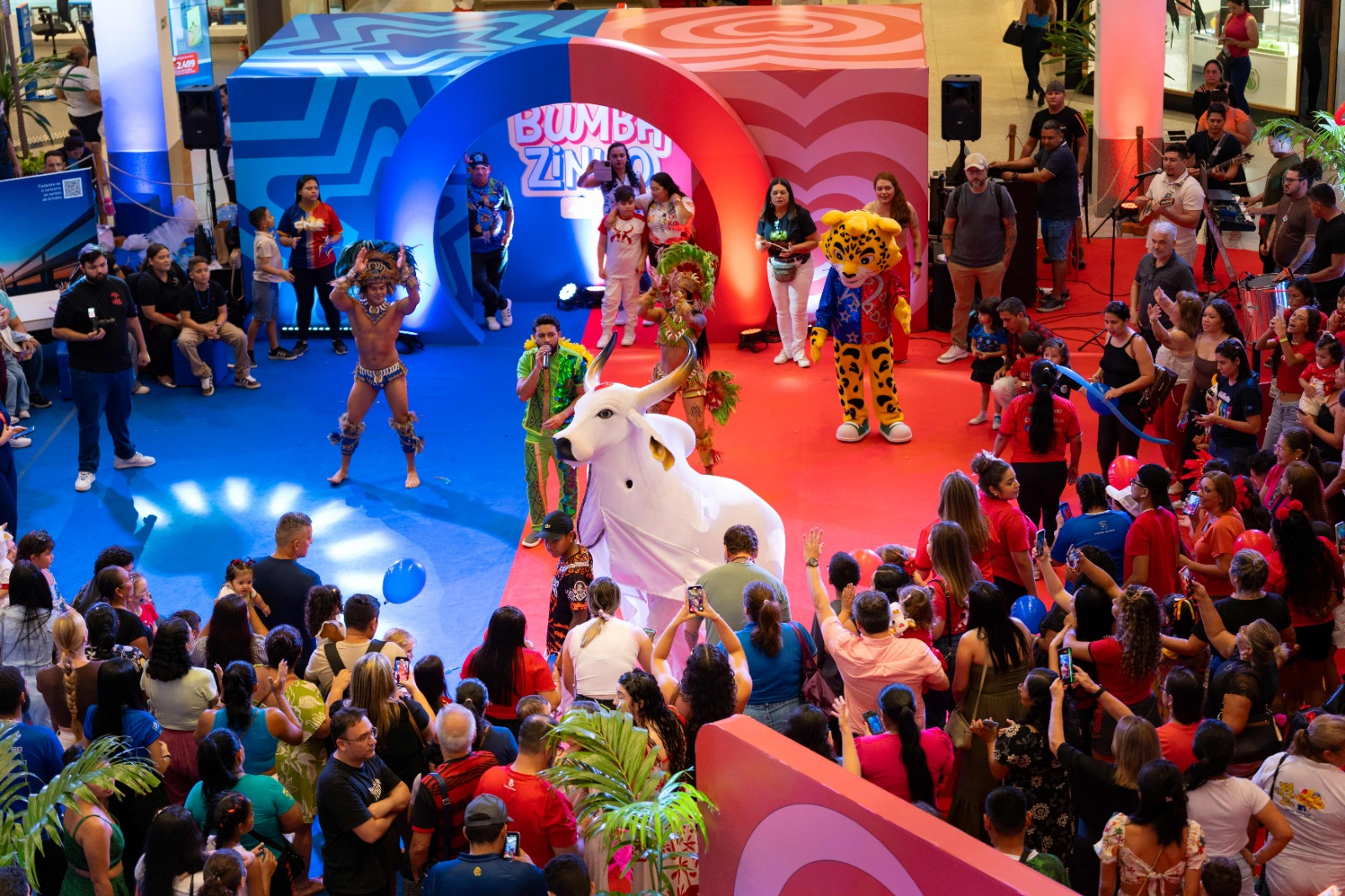 Bumbazinho chega à terceira edição no Amazonas Shopping com programação para celebrar o Festival de Parintins