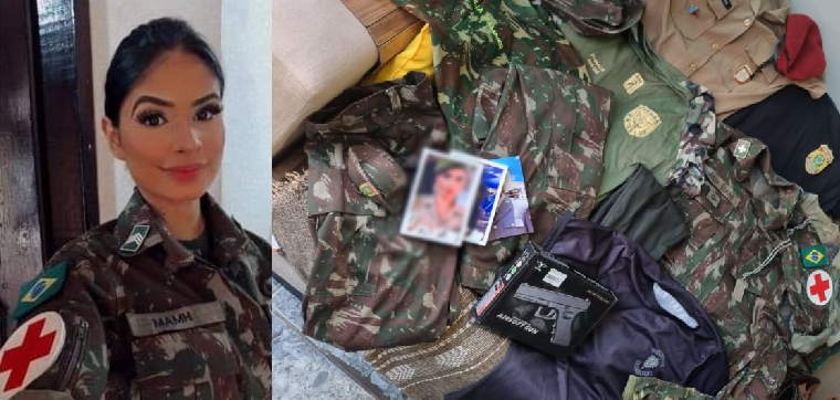 Mulher volta a fingir ser policial federal em Manaus e vai presa pela PF