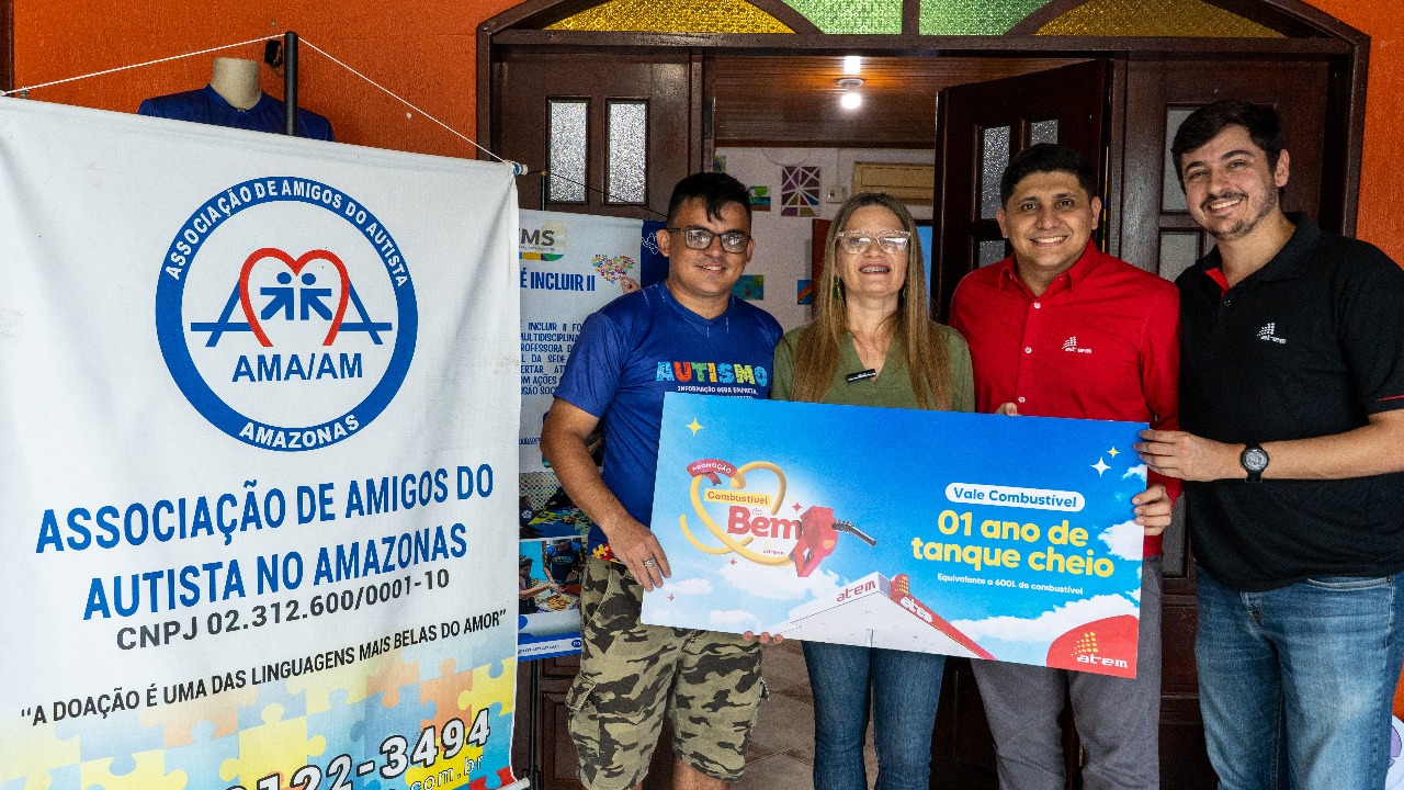 Promoção da Atem garante 1 ano de tanque cheio a projetos sociais de 9 estados