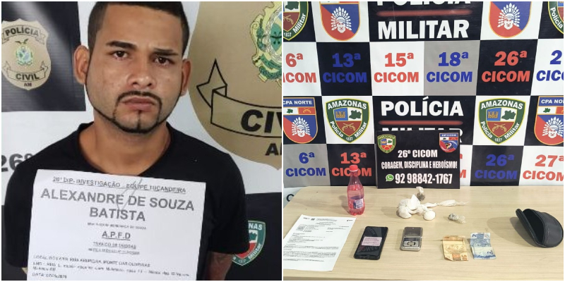 Foragido da Justiça que matou policial militar em Manaus é recapturado