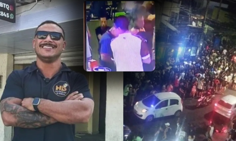 Vídeo: Empresário leva tiro na cabeça dentro de bar