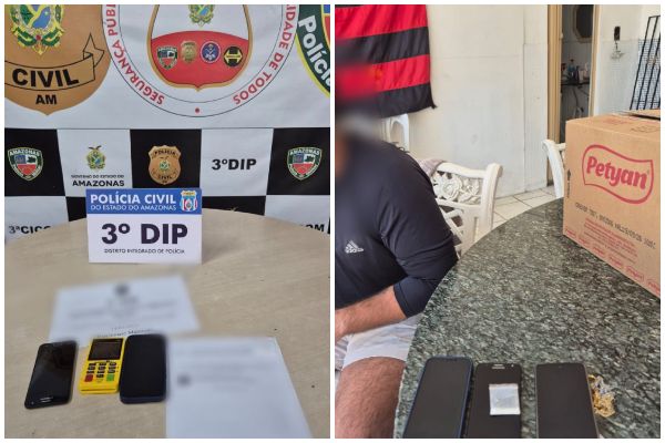 Vídeo: sobrinho é preso por aplicar golpe de R$ 30 mil na própria tia em Manaus