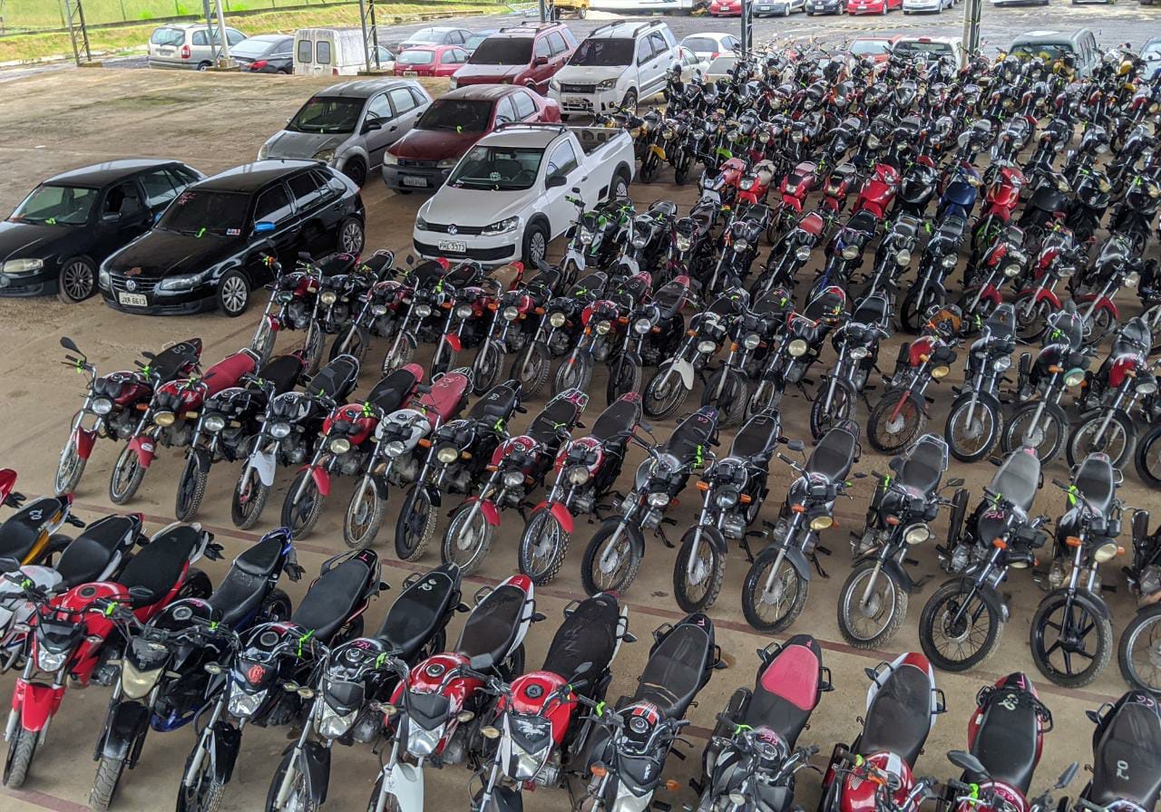 Leilão do Detran-AM será na próxima segunda-feira, com 305 veículos disponíveis