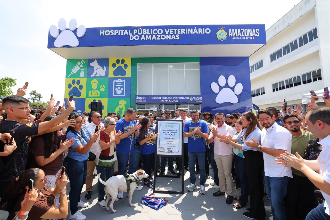 Governo do Amazonas entrega primeiro hospital veterinário público do país