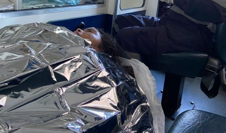 Grávida vítima de incêndio segue internada no Hospital 28 de Agosto