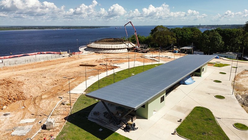 Parque Encontro das Águas Rosa Almeida avança com novas frentes de obra