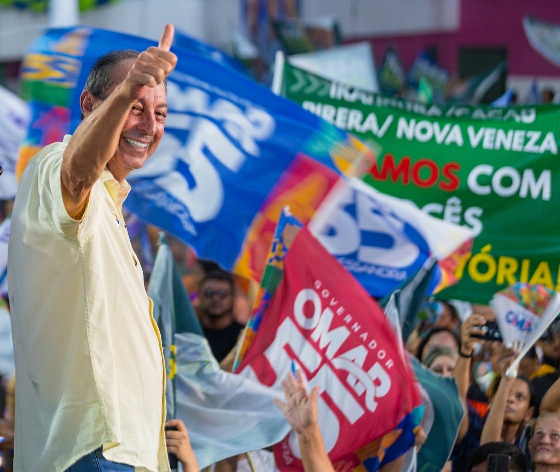 Pesquisa Quaest/TV Globo coloca Omar Aziznovamente na liderança pelo Governo do Amazonas