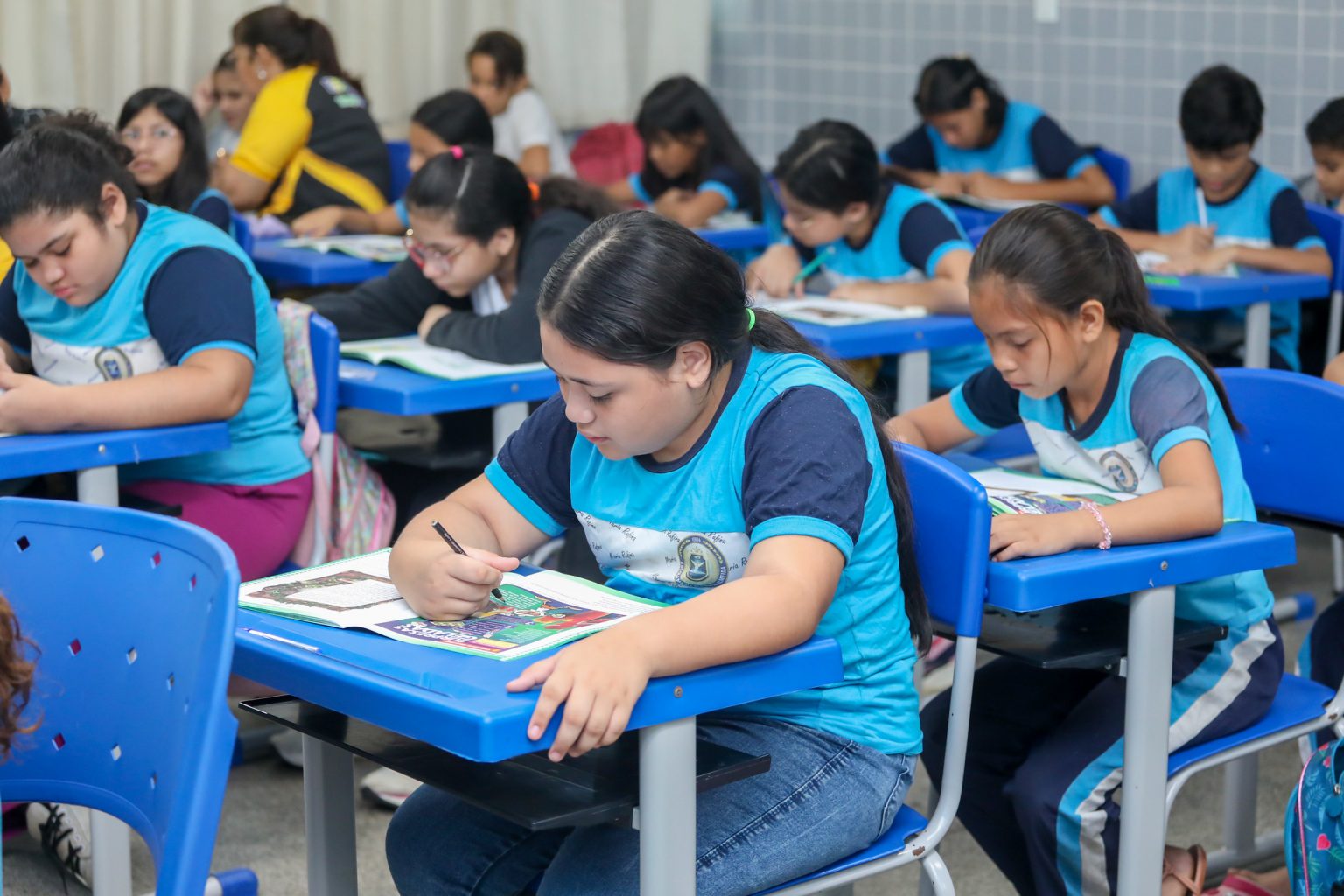 Prefeitura mobiliza mais de 38 mil estudantes no 2º Simulado da rede municipal de educação