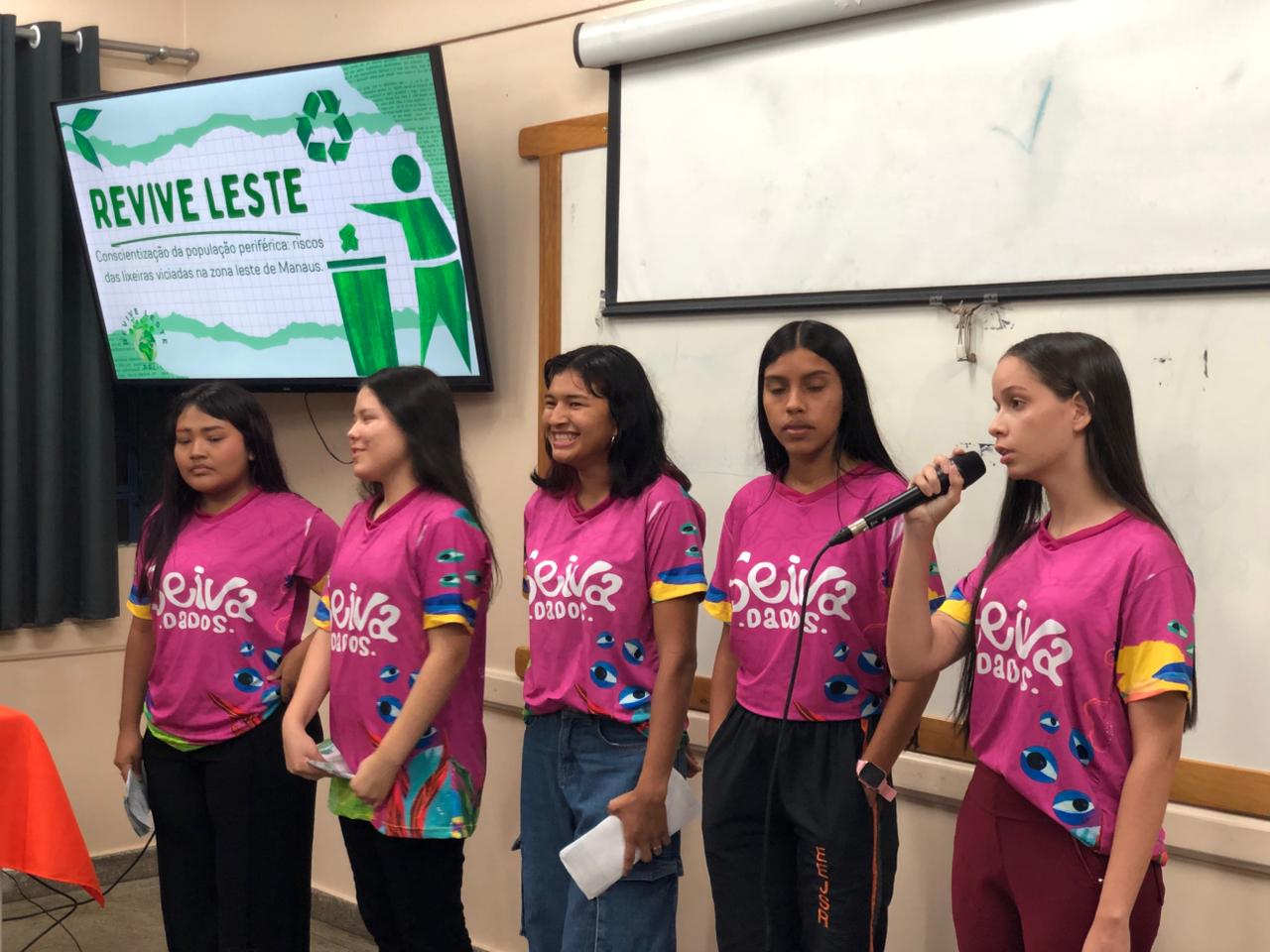 Estudantes protagonizam soluções comunitárias no projeto ‘Seiva.Dados’ em Manaus