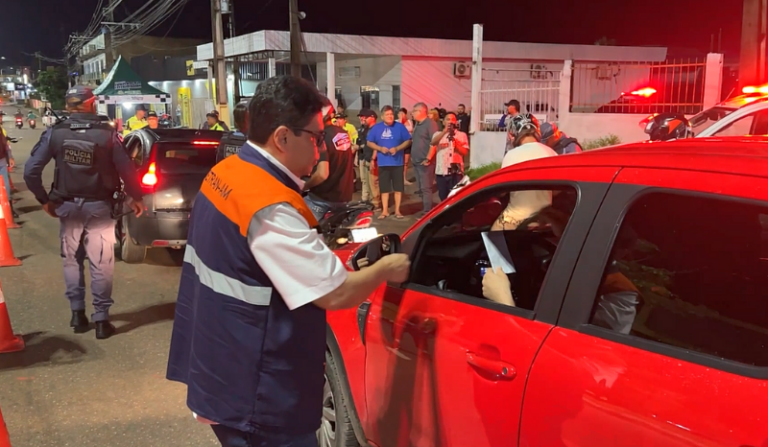 Operação busca identificar veículos envolvidos em crimes em Manacapuru
