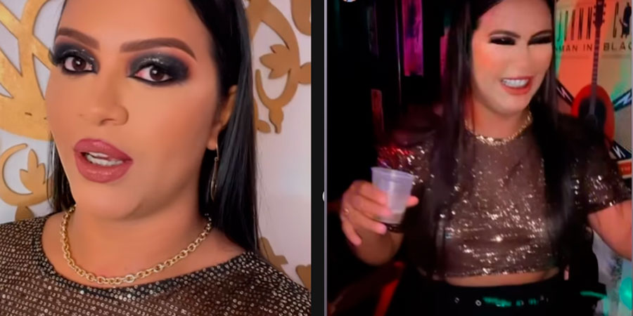 Vídeo: Festa para comemorar 100 mil seguidores de Irislins Sales é fiasco de público