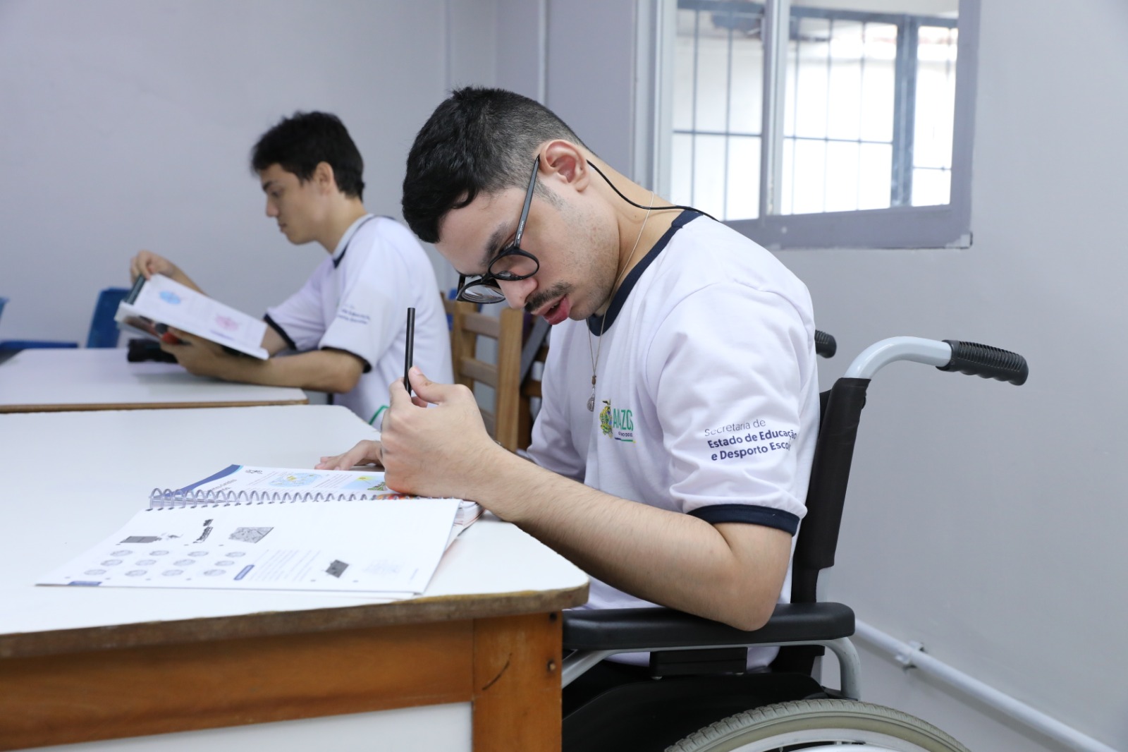 Seduc inicia matrícula e transferência de alunos com deficiência