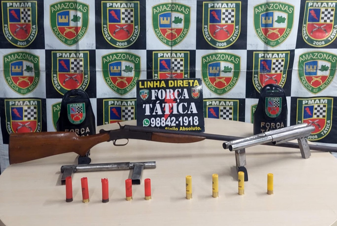 Caseiro confessa homicídio e leva PM ao local onde enterrou corpo em Manaus