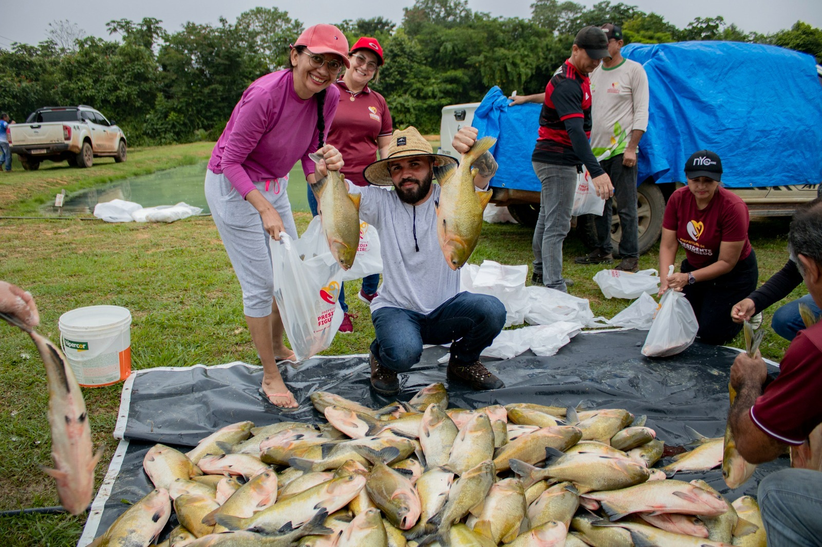 Prefeitura distribui 34 toneladas de tambaqui na Semana Santa e impulsiona a piscicultura de Presidente Figueiredo