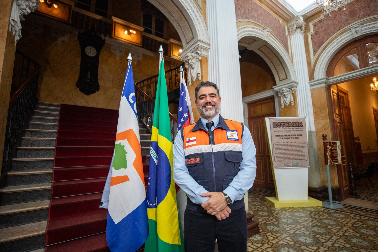 Coronel Clóvis Araújo é o novo secretário da Defesa Civil do Amazonas