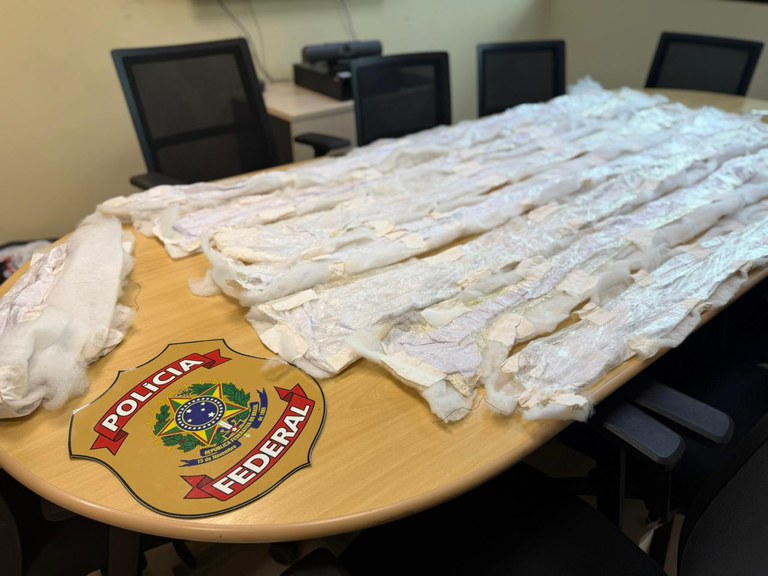 PF apreende cocaína líquida enviada pelos Correios em Manaus