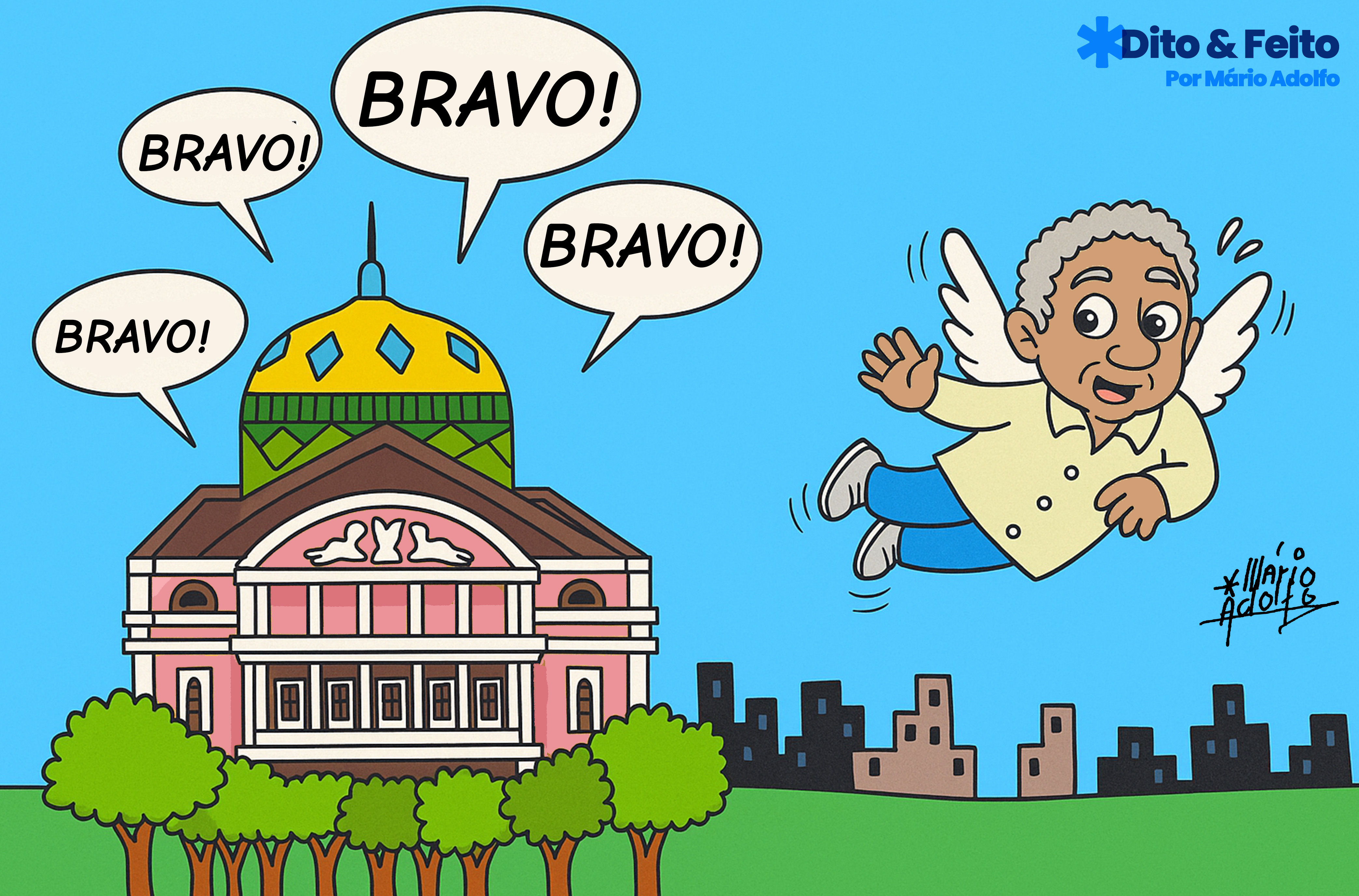 Dito & Feito: BRAVO! – Nonatinho, o “Guardião do Teatro” deixa o palco e entra na história