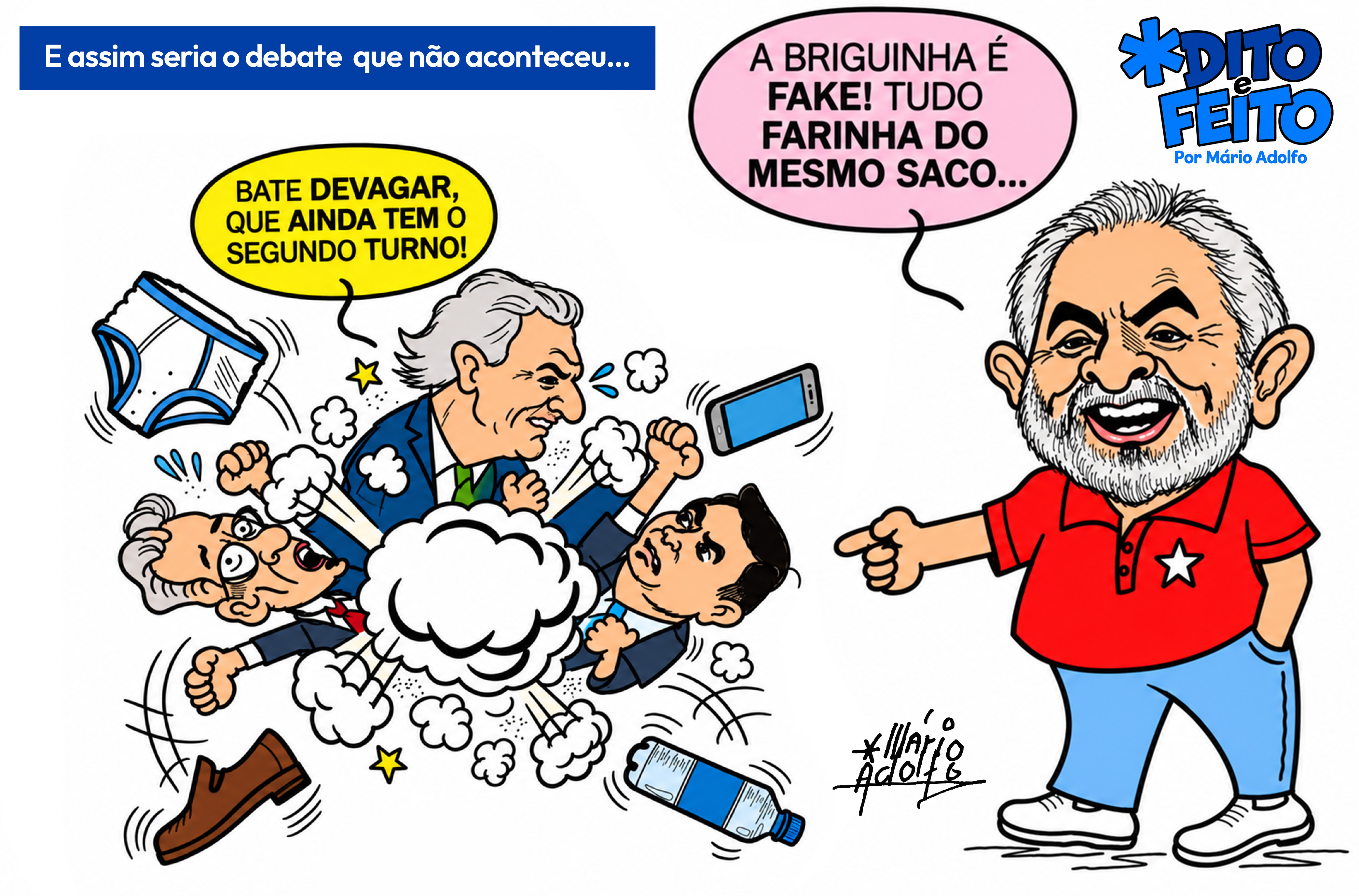 Dito & Feito - Lula escapou da arapuca da Globo