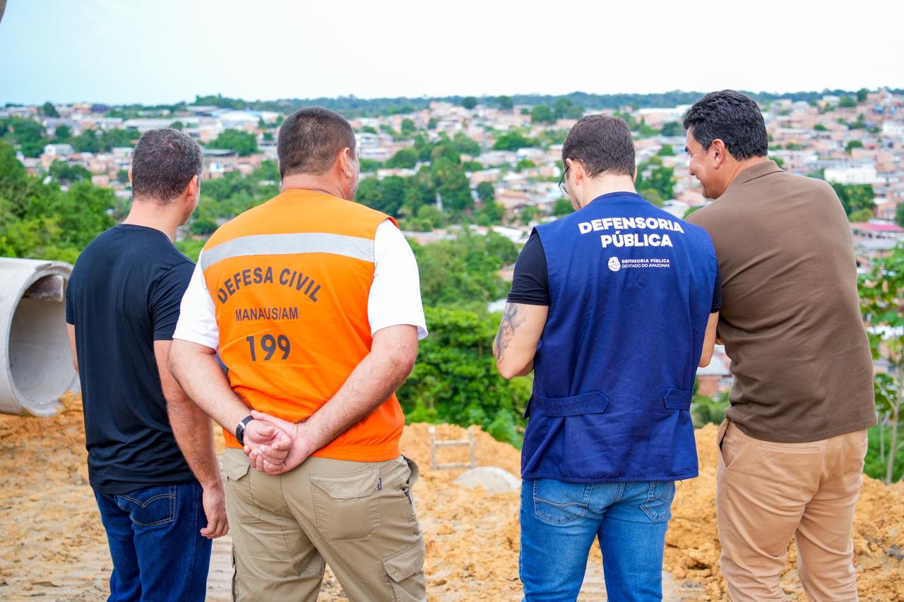 DPE-AM articula acordo para indenizar moradores afetados por deslizamento no Canaranas