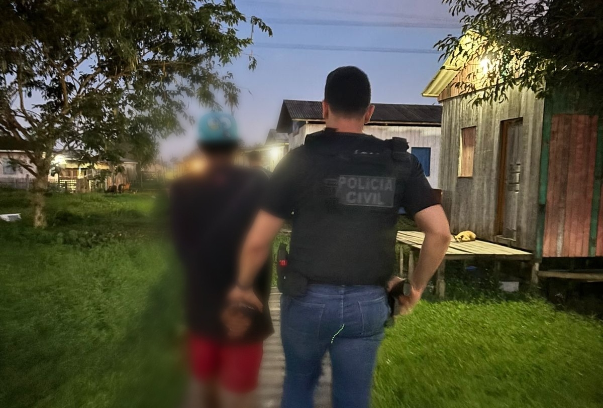 Homem é preso após atacar companheira com faca em Eirunepé