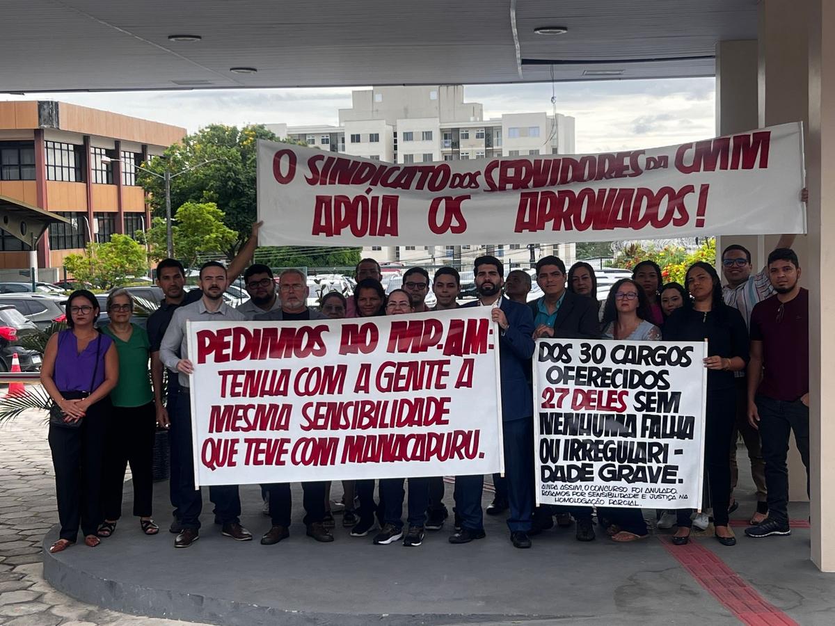 Aprovados  contestam promotor e recorrem da anulação do concurso da Câmara Municipal de Manaus