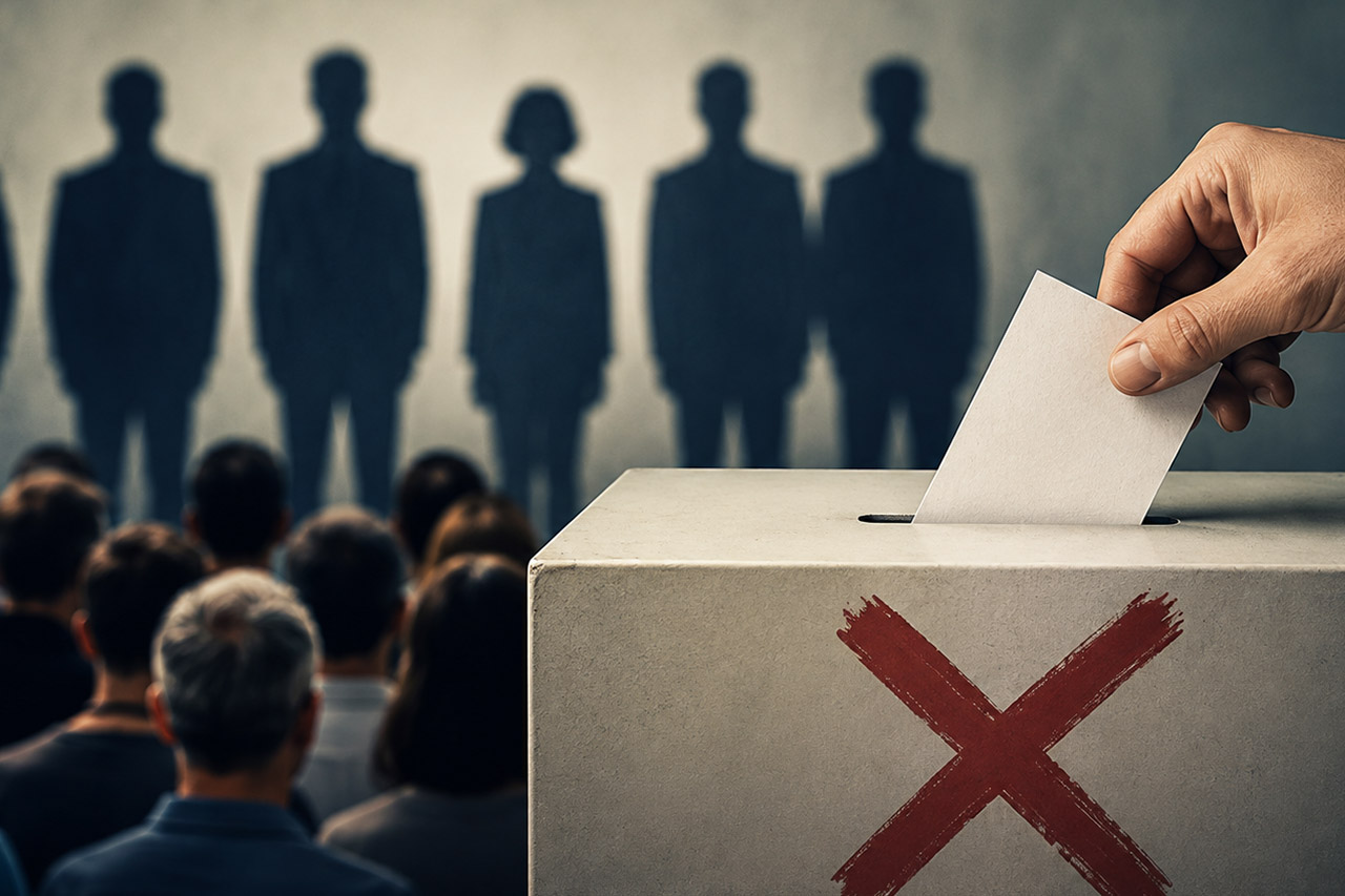 Rejeição do eleitorado aos pré-candidatos é sinal de alerta
