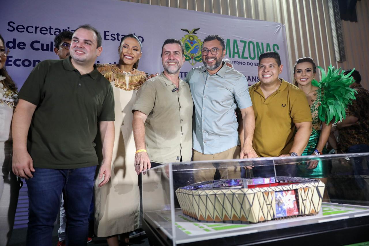 Wilson Lima apresenta proposta do novo Bumbódromo de Parintins