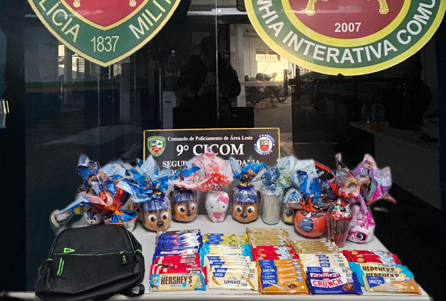 Adolescente é apreendida após furtar ovos de Páscoa na zona Leste de Manaus