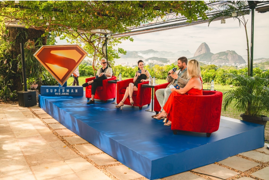 Elenco de Superman encerra passagem pelo Brasil após visitar pontos turísticos e inspirar fãs